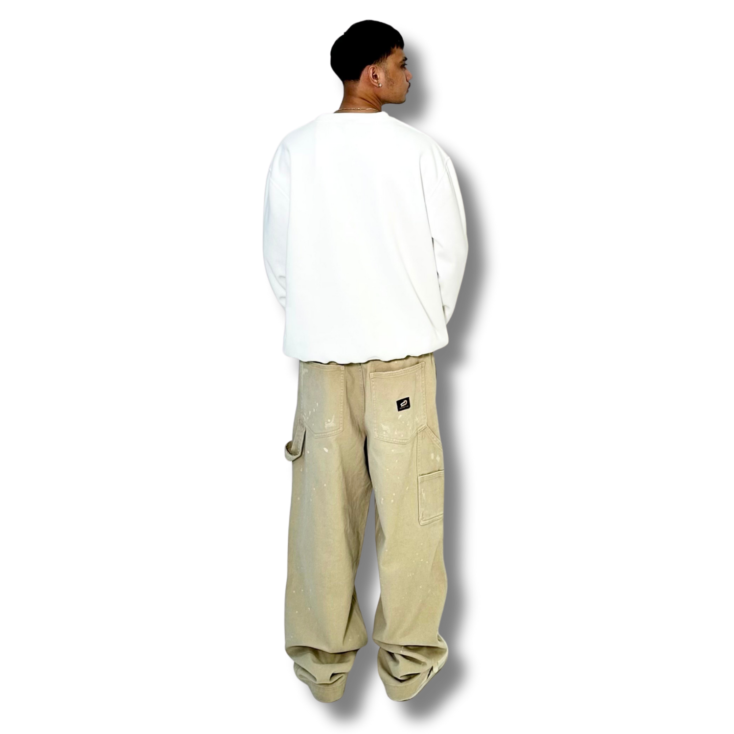 The Trifecta Sweatshirt ( White )