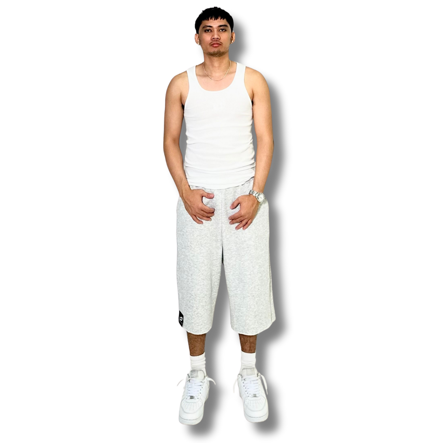 The Trifecta SweatJorts ( Gray )