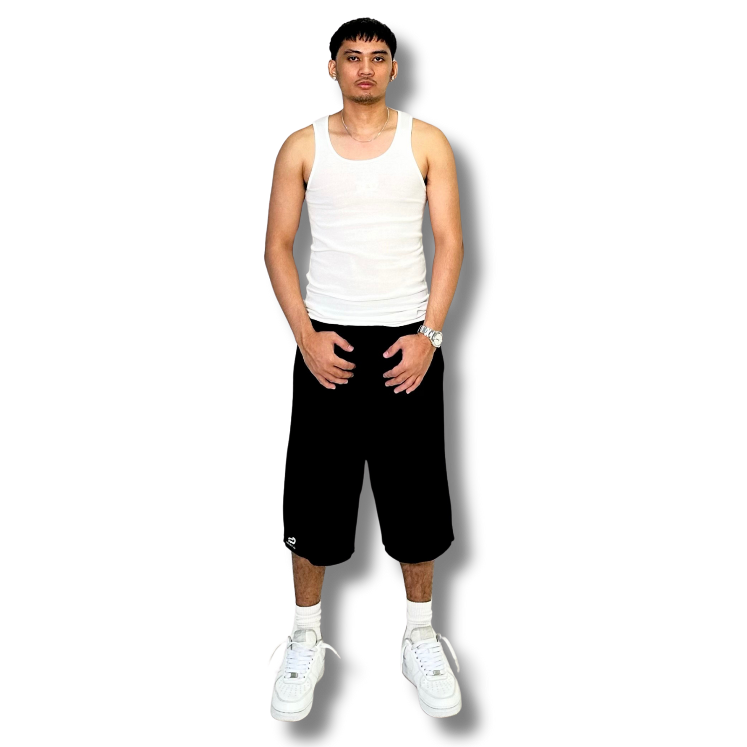 The Trifecta SweatJorts ( Black )