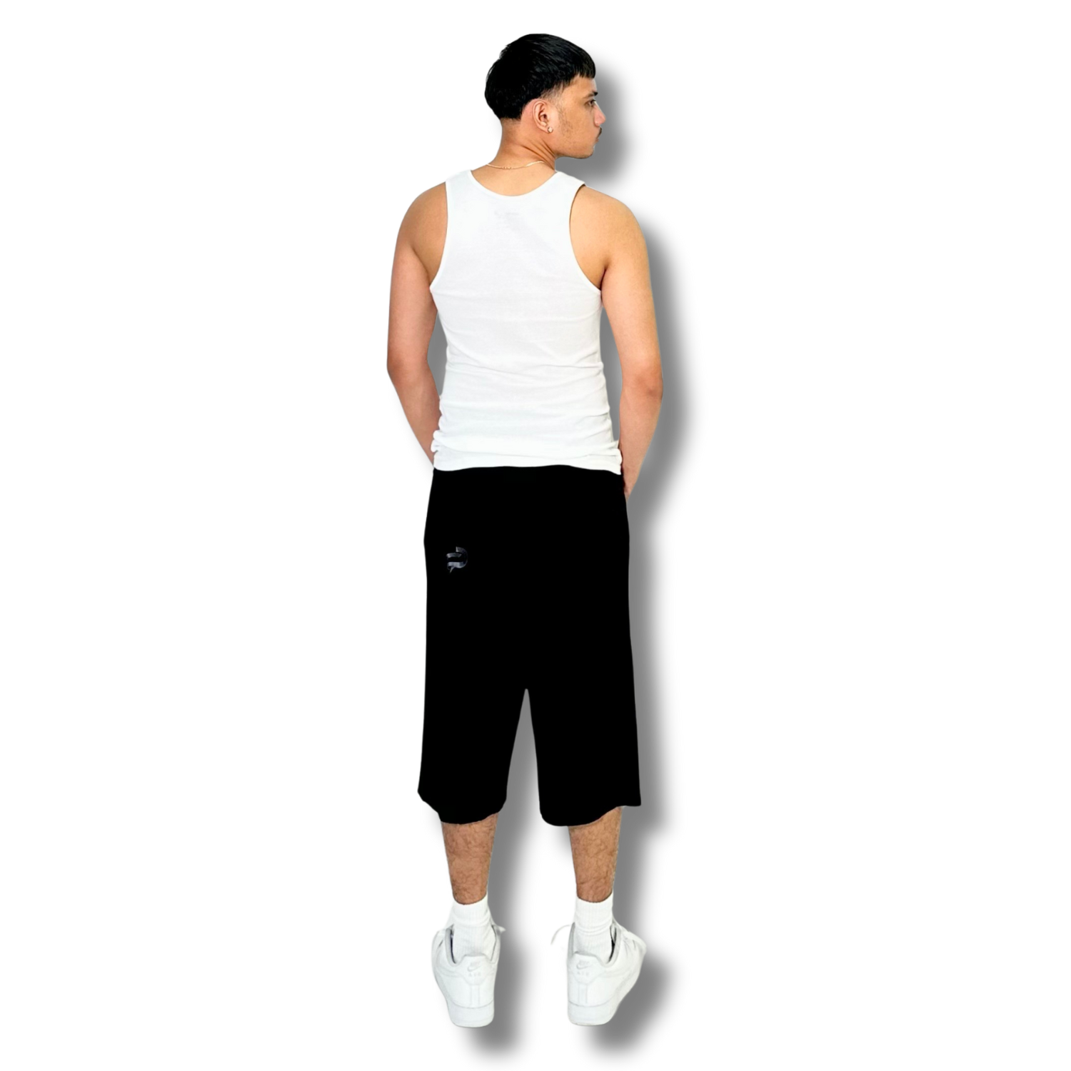 The Trifecta SweatJorts ( Black )
