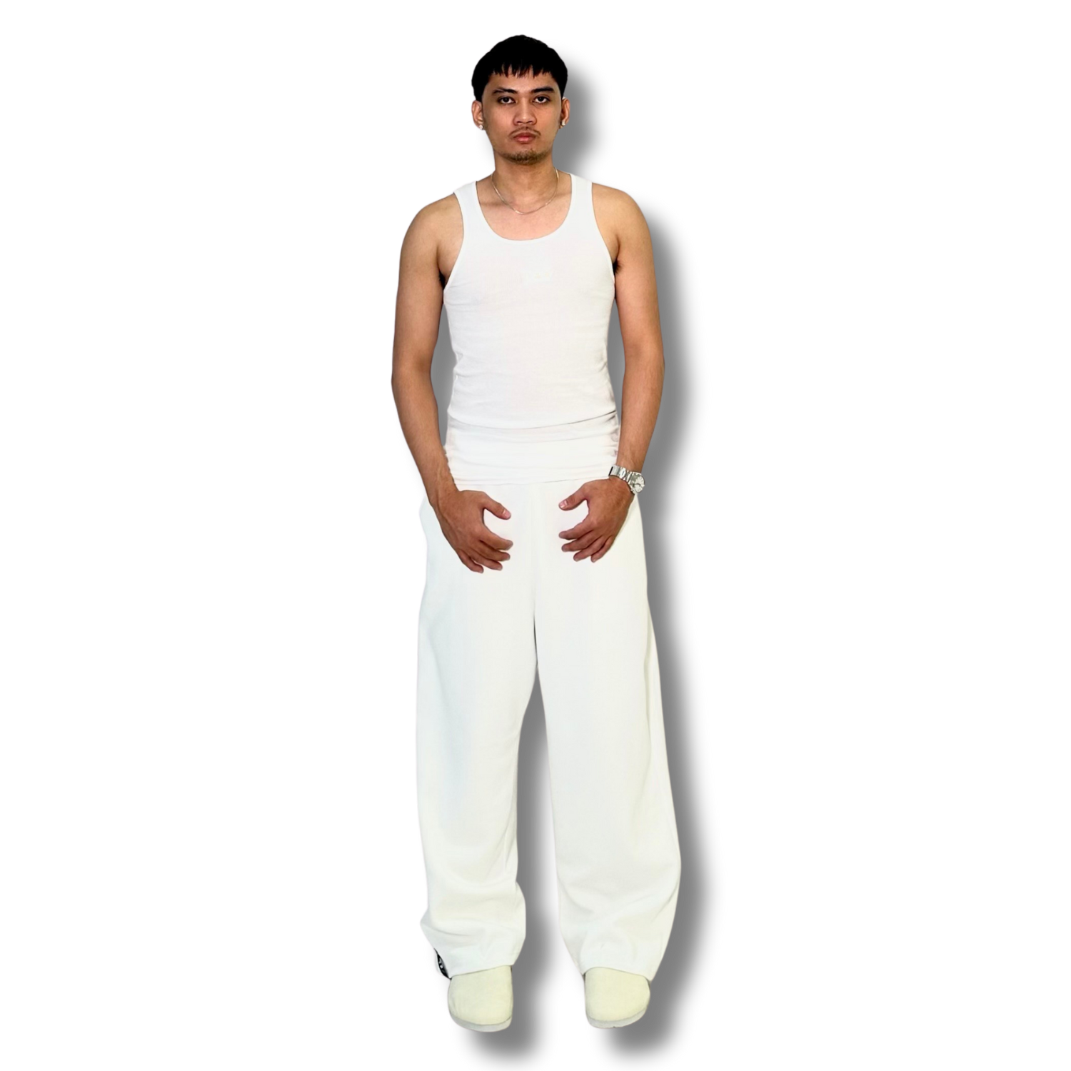 The Trifecta Sweatpants ( White )