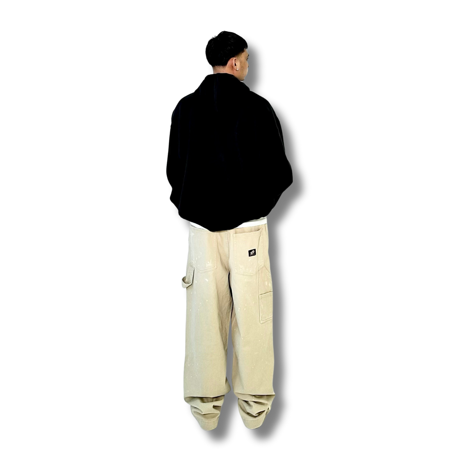 The Trifecta Sweat Hoodie ( Black )