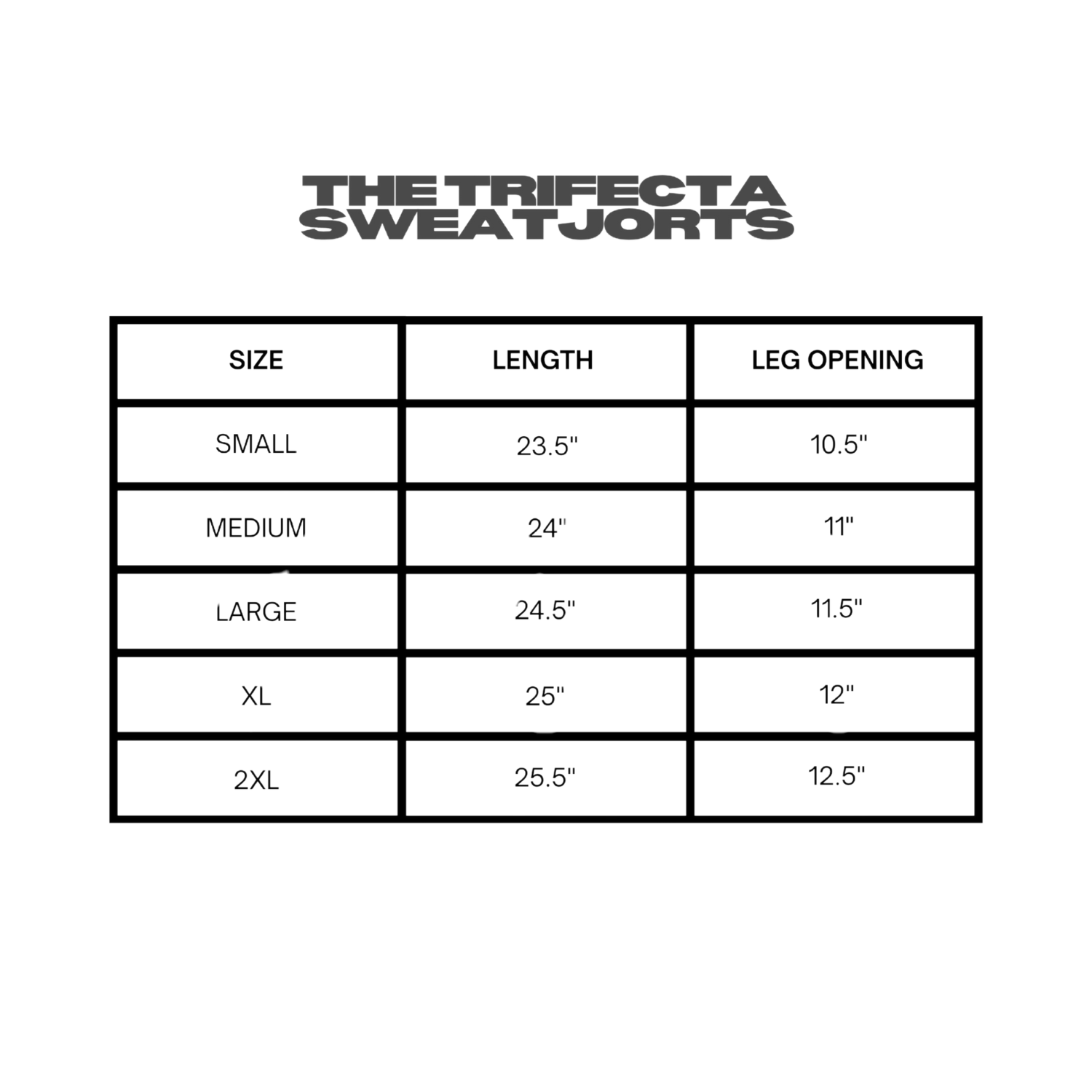 The Trifecta SweatJorts ( Gray )