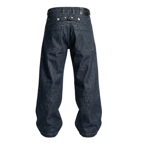 P.44 Washed Lightweight Double Snapped Wideleg Pants