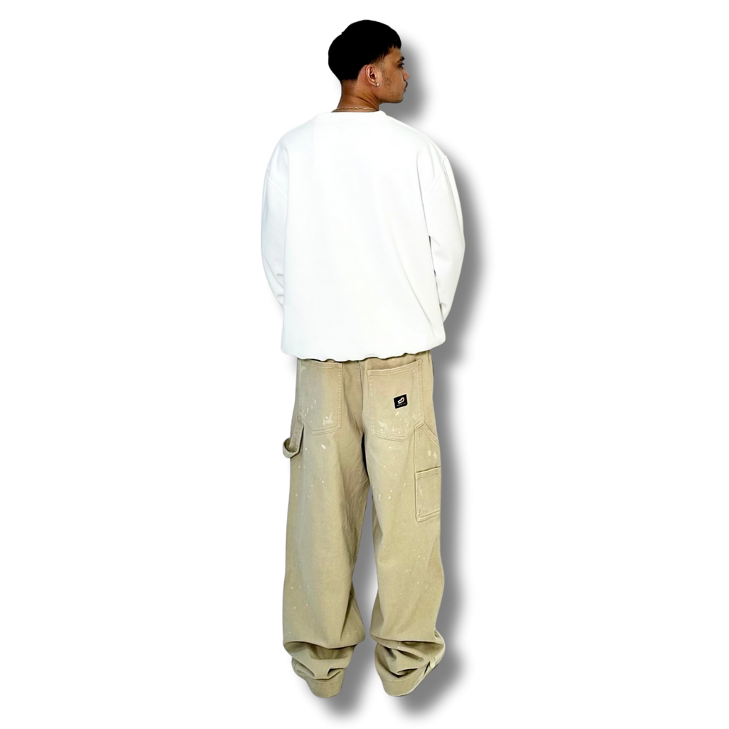 The Trifecta Sweatshirt ( White )