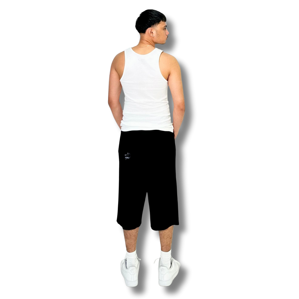 The Trifecta SweatJorts ( Black )