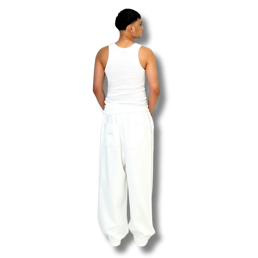 The Trifecta Sweatpants ( White )