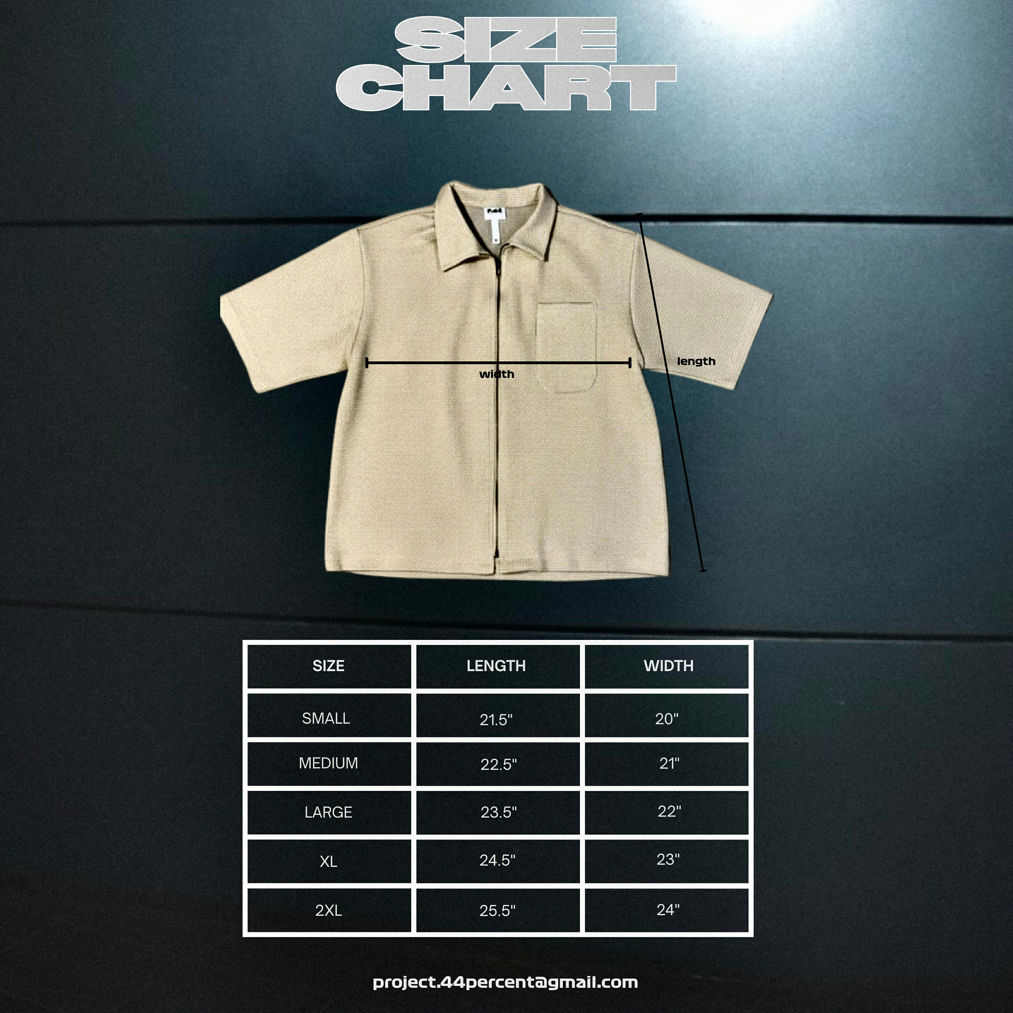 P.44 Beige & White Plaid Classic Houndstooth Boxy Zipped Cropped Polo