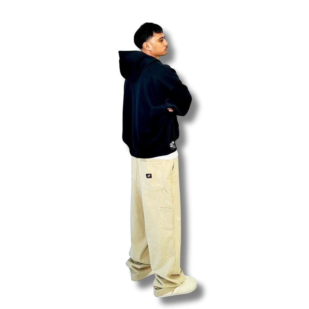 The Trifecta Sweat Hoodie ( Black )