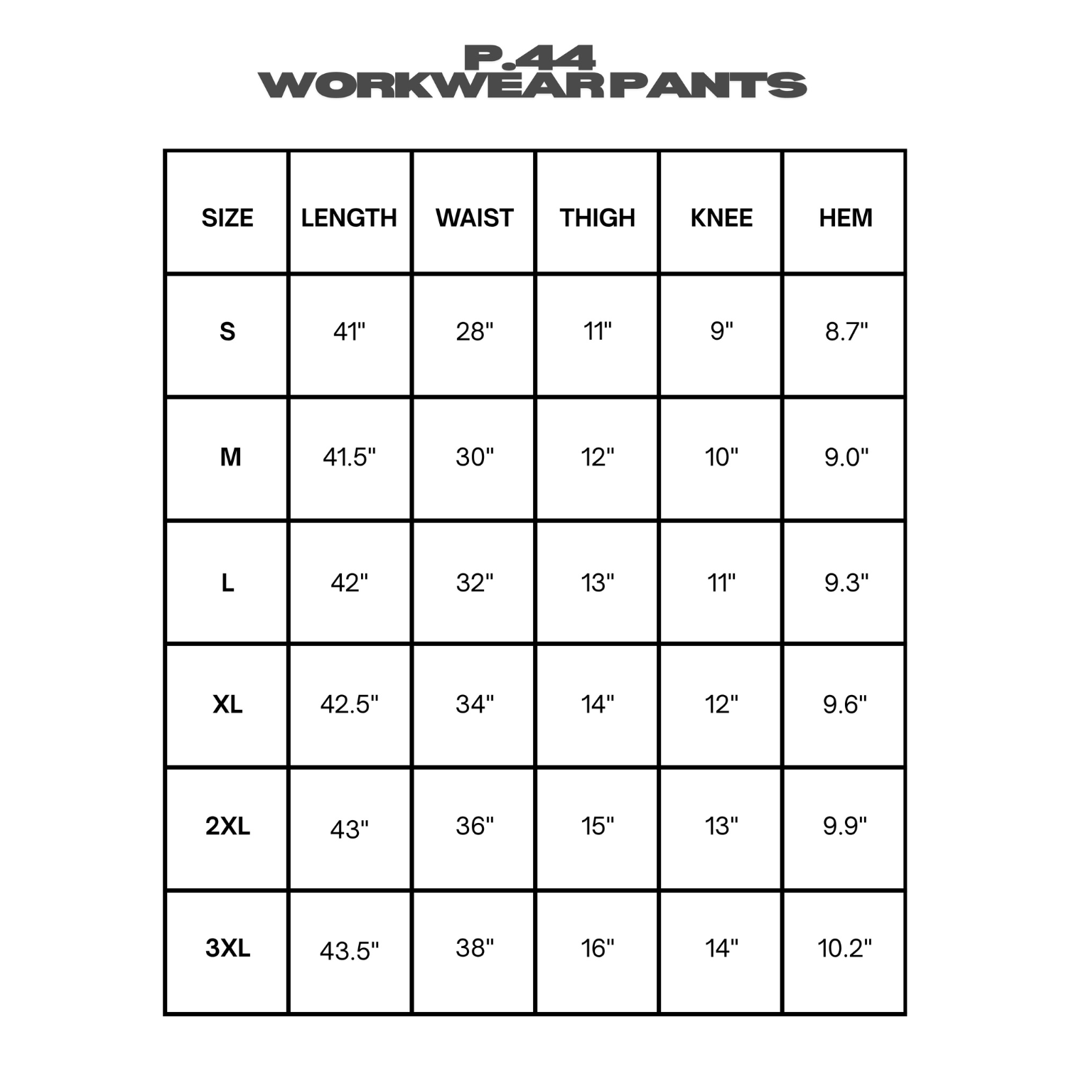 P.44 Workwear Pants